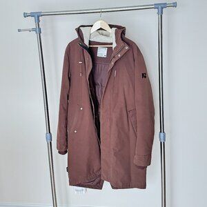 Chocolate Brown Alpine Parka (Frank & Oak) (M)